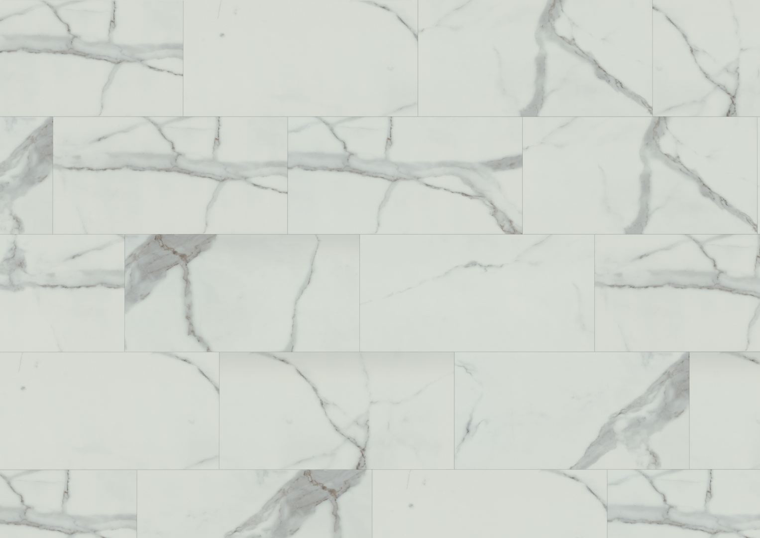 Carrara White Marble Matt (tile effect)