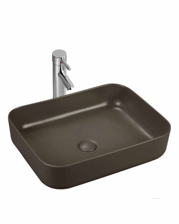 Painted Art basin 7086