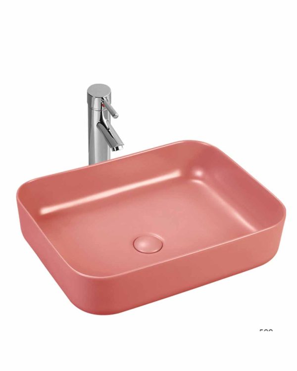 Painted art Basin 7087