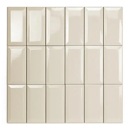 BRILLO BISELADO BEIGE