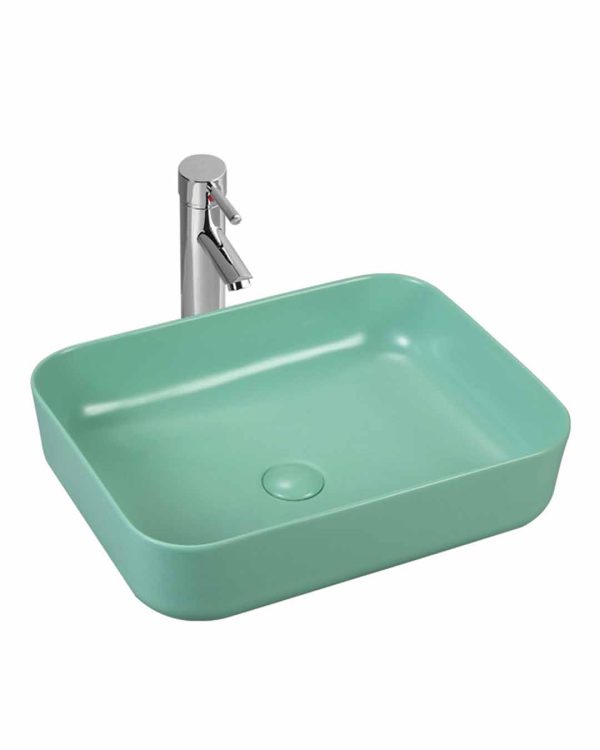 Painted art Basin 7092